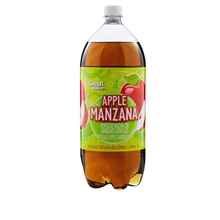 Apple manzana soda by Great Value