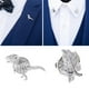 thumbnail image 1 of 2 Piezas de Broche de Latón, Alfileres para El Cuello de La , Alfiler para El Pecho, Mujeres, Hombres, Joyería, Regalos Yinane Insignia de pin de solapa de cuello para hombre, 1 of 8