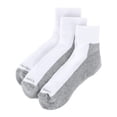 thumbnail image 3 of CTM  Cotton Arch Support Ankle Sock (Pack of 3) (Men), 3 of 4