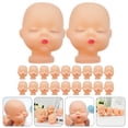 thumbnail image 3 of 20pcs DIY Doll Heads Keychain DIY Accessory Handmade Doll Heads DIY Doll Heads, 3 of 8