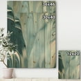 thumbnail image 3 of Designart 'Fractal Blue Modern Water I' Modern Transitional Print on Natural Pine Wood, 3 of 3