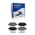 thumbnail image 4 of Detroit Axle - Front and Rear Ceramic Brake Pads for Ford Explorer Flex Taurus Lincoln MKS MKT, 4 of 7