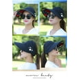 thumbnail image 4 of Sun Hats for Women Wide Brim UV Protection Summer Beach Hiking Fishing Packable Visor Hat, 4 of 6
