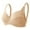 Beige, variant on Jsaierl Women's Bras Plus Size Push Up T-shirt Bras Seamless Padded Bralettes Shapewear Breathable Full Figure Bras