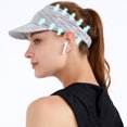thumbnail image 3 of Sports headbands with brim, outdoor running, fitness, yoga, sweat-absorbent headbands, headscarves for men and women - style3, 3 of 5