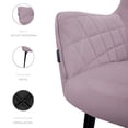 thumbnail image 4 of SET DE 2 SILLAS VELVET MODERNAS PARA COMEDOR MARCA GRAVITA, 4 of 6
