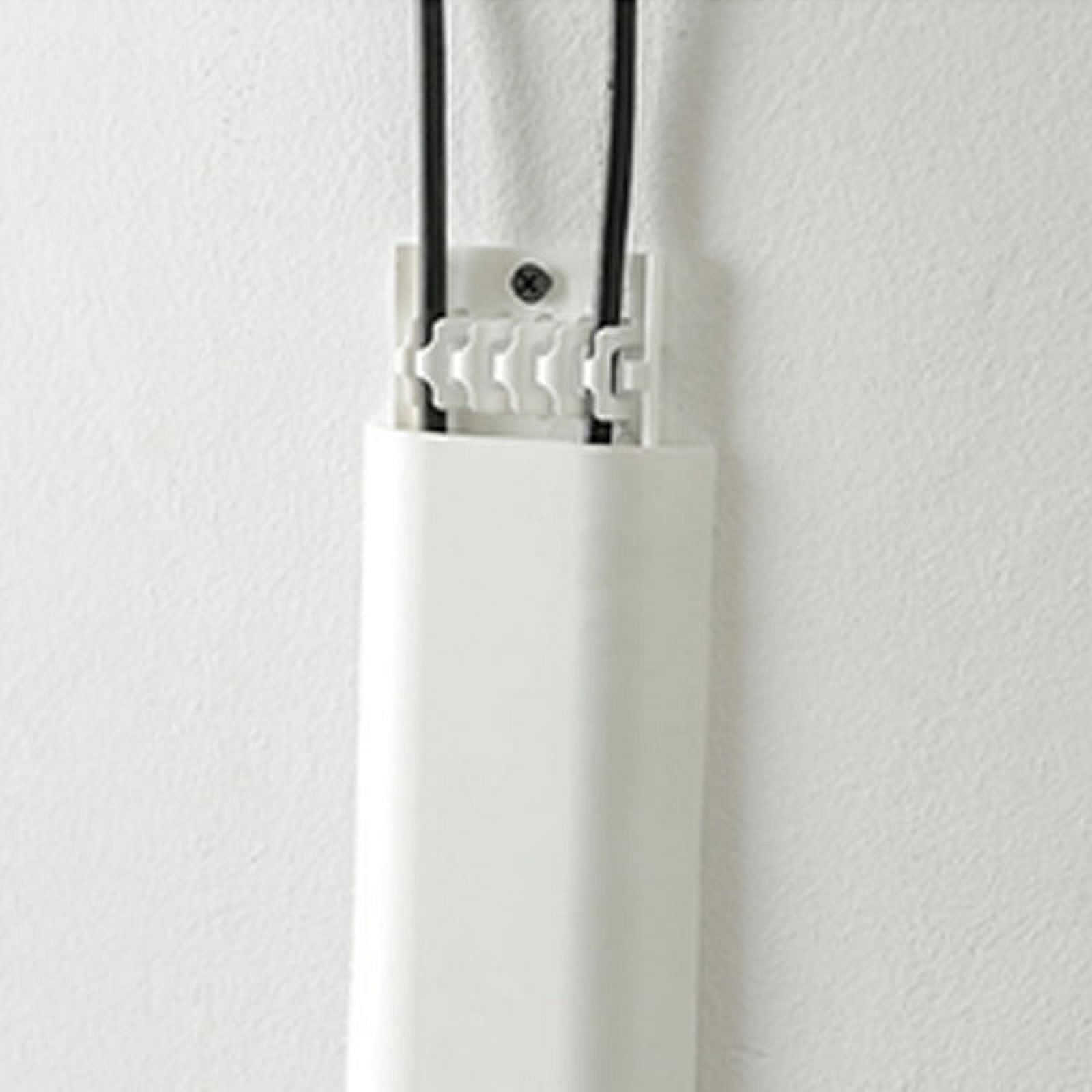 Wall Mount Track Cable Wrap Tidy Organizer