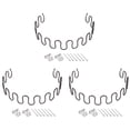thumbnail image 1 of Kits de reemplazo de resortes de tapicería Uxcell 3Sets, kit de reparación de cojines hundidos de 21.65" con clips y clavos para muebles, 1 of 7