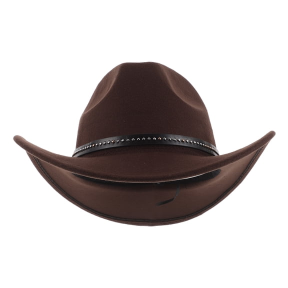 RENACLIPY Kids Felt Hat Coffee Color with Sun for Outdoor Activities and Everyday Use