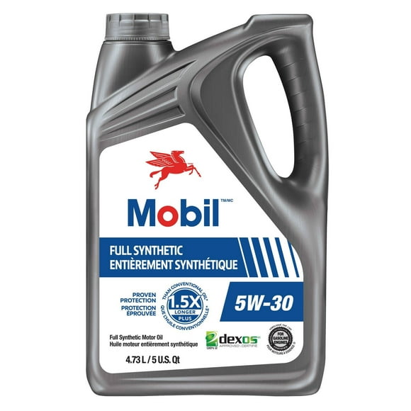 Mobil Full Synthetic 5W-30 4.73L, 4.73L