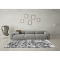 thumbnail image 3 of Ahgly Company Indoor Rectangle Abstract Gray Modern Area Rugs, 2' x 3', 3 of 4