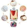 thumbnail image 5 of Ckdifva Lots Of Strawberries Storage Jar with Lid Acrylic Organization Storage Containers Set of 4, 5 of 7