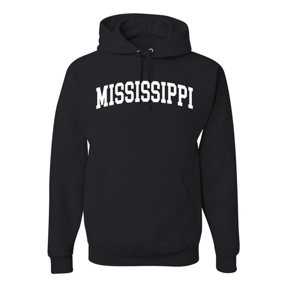 Wild Bobby State of Mississippi College Style Unisex Hoodie Sweatshirt
