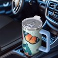 thumbnail image 6 of Butterfly Gift 40oz Tumbler with Handle and Straw, Large Capacity Travel Cup for Hot & Cold Drinks, Double Walled Vacuum Insulated Cup, Butterfly Lover Birthday Gifts for Women Girls, 6 of 6