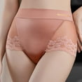 thumbnail image 5 of CHUMUD Womens Satin Underwear Briefs High Waisted Lace Panties Soft Comfort Flex Fit, 5 of 6