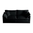 thumbnail image 4 of High - End Chenille 2 - Seater Sectional | For Family Gatherings, Provides Customizable Seating Arrangement, 4 of 6
