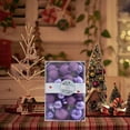 thumbnail image 5 of HUANBAI Clear Glitter Hanging Shatterproof Baubles For Home, 5 of 5