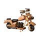 thumbnail image 2 of Modelo de motocicleta de madera, diseño retro, ideal como regalo, coleccionable, escultura de motocicleta. 16CMX3CMX10CM, 2 of 9