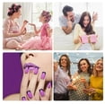 thumbnail image 2 of Nail Polish Starter Kit 3 Color Gel + Base Coat + Top Coat + Manicure Gel Polish Set, 2 of 4