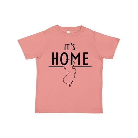 

Inktastic It s Home- State of New Jersey Outline Gift Toddler Boy or Toddler Girl T-Shirt