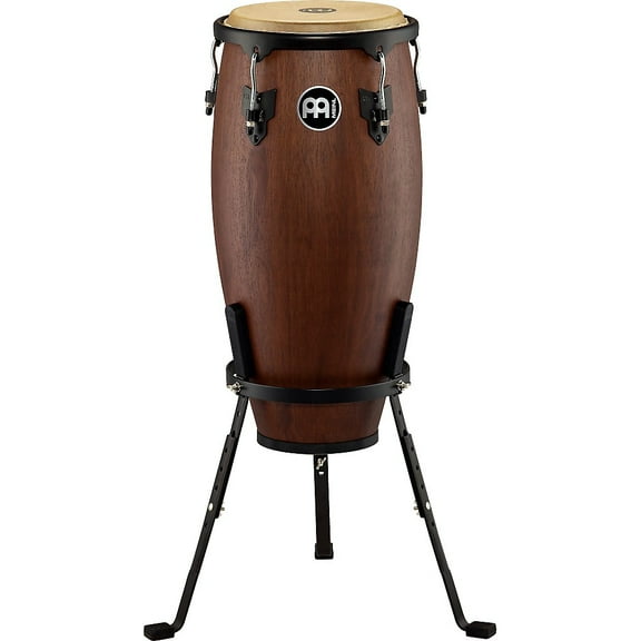 MEINL Headliner Designer Wood Conga with Basket Stand Vintage Wine Barrel 11 in.