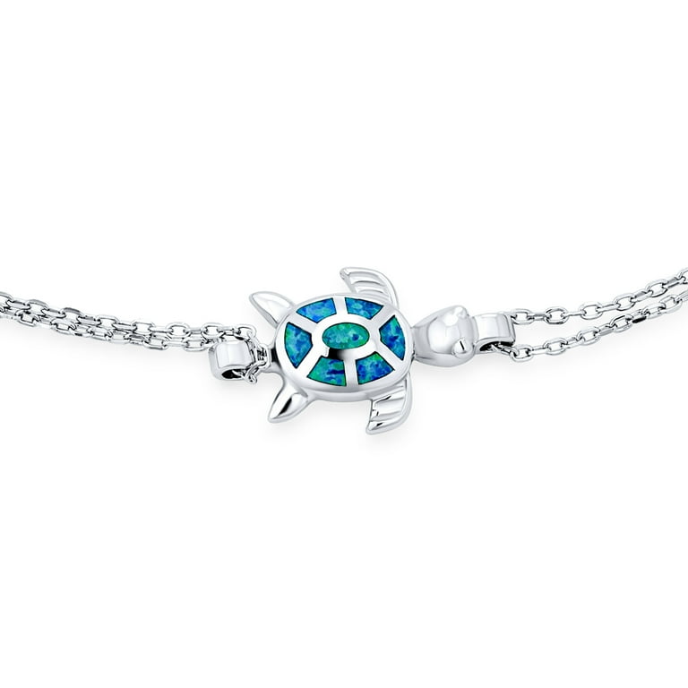 Anklet Ankle Bracelet Dolphin Charm and Blue Crystal Adjustable Sterling Silver Anklet Ankle Bracelet Dolphin Charm and Blue Crystal Adjustable Sterling Silver