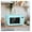 green, variant on Retro Microwave Oven 700W, 0.7 Cu.Ft Countertop Microwave with 5 Power Levels & Auto Cooking - Compact Kitchen Appliance for Dorm, Studio, RV