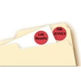 thumbnail image 4 of Avery Print/Write Self-Adhesive Removable Labels, 0.75 Inch Diameter, Red, 1008 per Pack (5466), 4 of 5