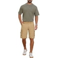 thumbnail image 2 of INSPIRE CHIC Father's Day Men's Multi-Pockets Cotton Casual Camping Fishing Cargo Shorts 28 Khaki, 2 of 6