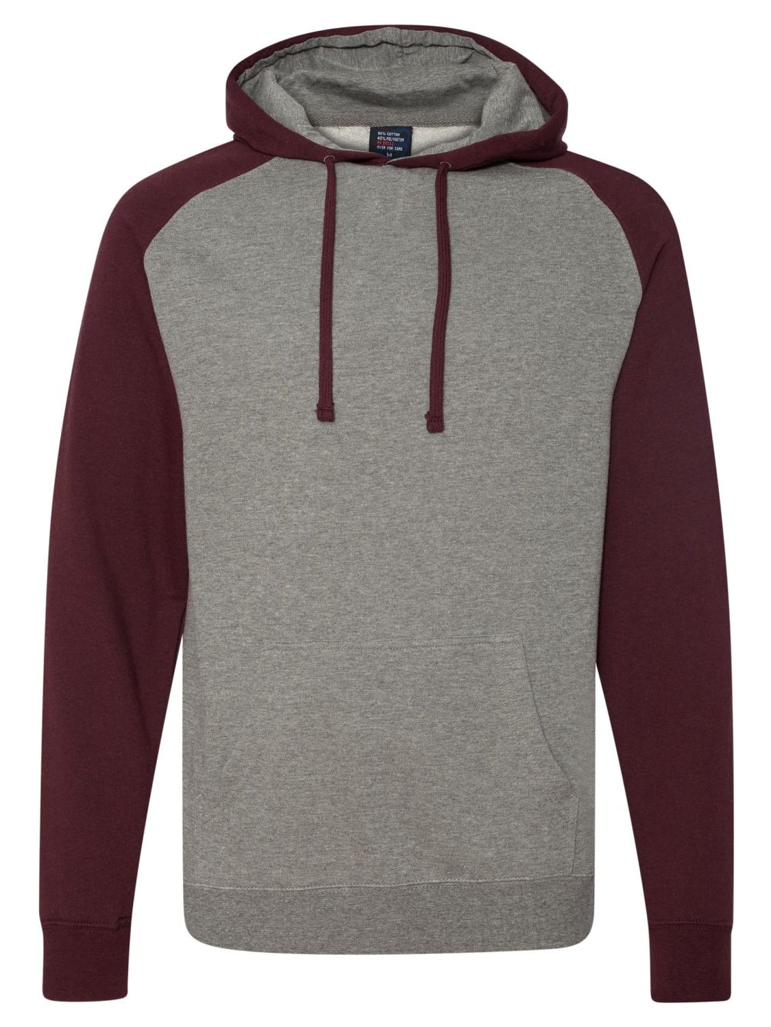 Independent Trading Co. - Independent Trading IND40RP Raglan Hooded ...