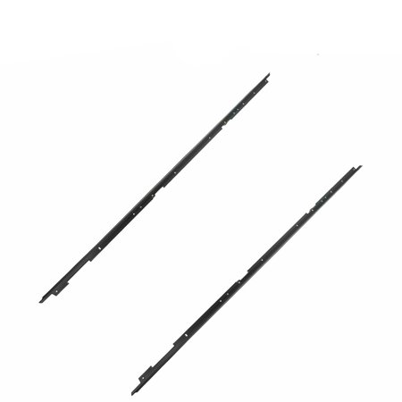Outer Door Window Sweep Felts Weatherstrip Seals Set Kit For Chevrolet Pontiac