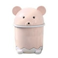 thumbnail image 1 of SXcggal Desktop Flip Trash Can Cover Mini Portable Garbage Storage Bin Multifunctional Healthy Unbreakable Kitchen Tools, 1 of 2