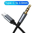 thumbnail image 2 of Type-C to 3.5mm AUX Headphone Jack Audio Connector Cable Cord for Phone Tablet, 2 of 7