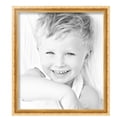 thumbnail image 2 of ArtToFrames 15" x 17" Gold Compo with Cream Picture Frame, 15x17 inch Gold Wood Poster Frame (WOM-5228),  Pack, 2 of 7
