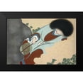 thumbnail image 2 of Sekka, Kamisaka 24x17 Black Modern Framed Museum Art Print Titled - Chrysanthemums from Momoyogusa, 2 of 5