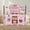 Pink, variant on LAZY BUDDY Wooden Kids Corner Play Kitchen, Toodler Kitchen Playset Pretend Cooking Toy with 9 Accessories