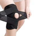 thumbnail image 2 of vendaje de apoyo para la rodilla para aliviar el dolor, rodillera médica para correr, entrenamiento, artritis, recuperación de articulaciones tamaño L (106-135 libras), 2 of 5