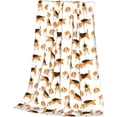 thumbnail image 3 of Beagle Dog Throw Blanket Fleece Flannel Blankets Couch Sofa Bed Blanket for Kids Teen Adults, 3 of 6