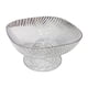 thumbnail image 4 of Frutero escurridor grande redondo organizador con escurridor plato de exhibición de postres para Plateado transparente, 4 of 9
