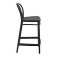 thumbnail image 4 of Compamia Victor Tabouret de Comptoir Intérieur Extérieur - Ensemble de 1, Noir, 4 of 5