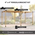 thumbnail image 4 of Pergola Brackets, 4 of 7