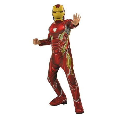 Marvel Avengers Infinity War Iron Man Deluxe Boys Halloween Costume