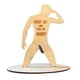 thumbnail image 2 of Fiudx Figura de Madera de Hombre Desnudo, Soporte para Billetes con Humor, Decoración Única para El Hogar y La Oficina, Idea Práctica de Regalo, Tema de Conversación, Adorno de Madera Original, Regal, 2 of 4