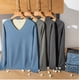 thumbnail image 2 of Traje de ropa interior térmica para hombre y mujer con superficie AB de terciopelo sin costuras de dos colores y doble cara, calzoncillos largos gruesos con forro polar para mujer, 2 of 4