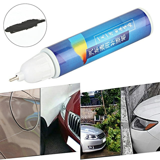 Bolígrafo Reparador De Arañazos Para Coche, Cuidado De Pintura Para Automóviles, Negro, Práctico Y Portátil Para Reparaciones De Arañazos Pequeños