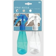 Evri Spray Bottle Set - 2 pack, 6.76 fl oz each, plastic bottles for household and commercial use