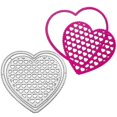 thumbnail image 2 of Heart Love Metal Cutting Dies Stencil Scrapbooking Diy Album Stamp Paper Card, 2 of 4