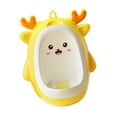 thumbnail image 5 of guohui Standing Potty Dinosaur Standing Potty Urinal for Toddlers Boys Baby yellow, 5 of 9