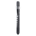 thumbnail image 1 of Trayknick Portable Medical First Aid LED Pen Light Flashlight Torch Lamp with Pupil Gauge Black, 1 of 13