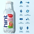 thumbnail image 2 of Hint Bottled Water, Strawberry Kiwi - Purified Flavored Water with Zero Calories, Sugar Free, Natural Flavors - 16 Fl Oz (Pack of 12), 2 of 5